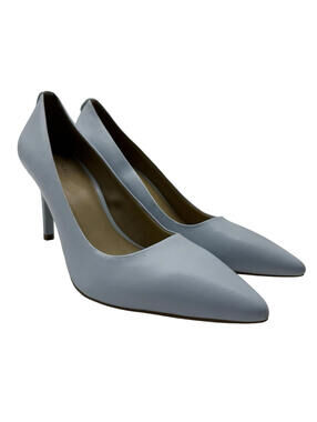 Michael Kors Alina Leather Flex Pump Heels Blue Size 9 M